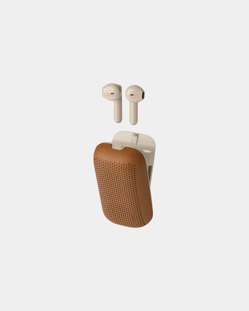 Écouteurs sans fil Bluetooth Lexon Speakerbuds à personnaliser