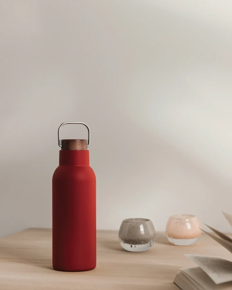 Bouteille isotherme acier recyclé Vinga Ciro 580 ml à personnaliser