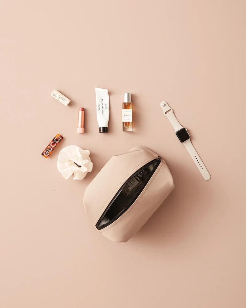 Trousse de toilette PU Vinga Baltimore à personnaliser