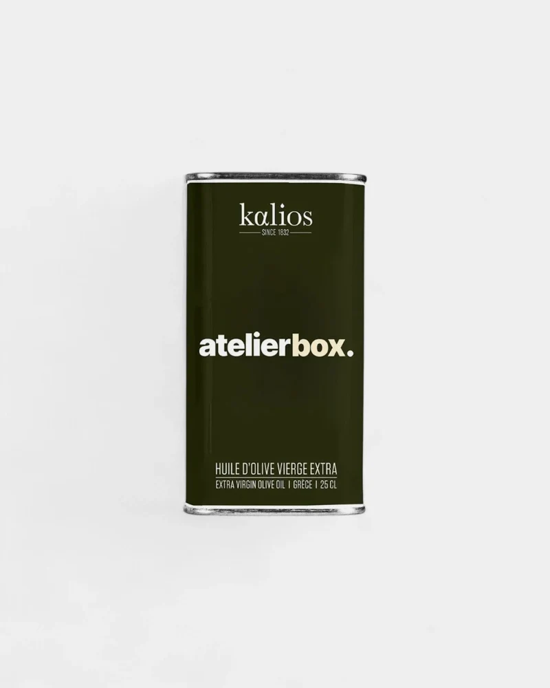 Bidon d'huile d'olive extra vierge à personnaliser