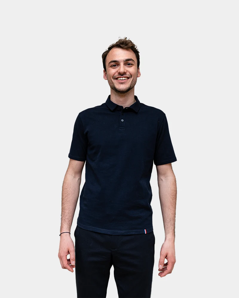Polo Homme éco-responsable à personnaliser
