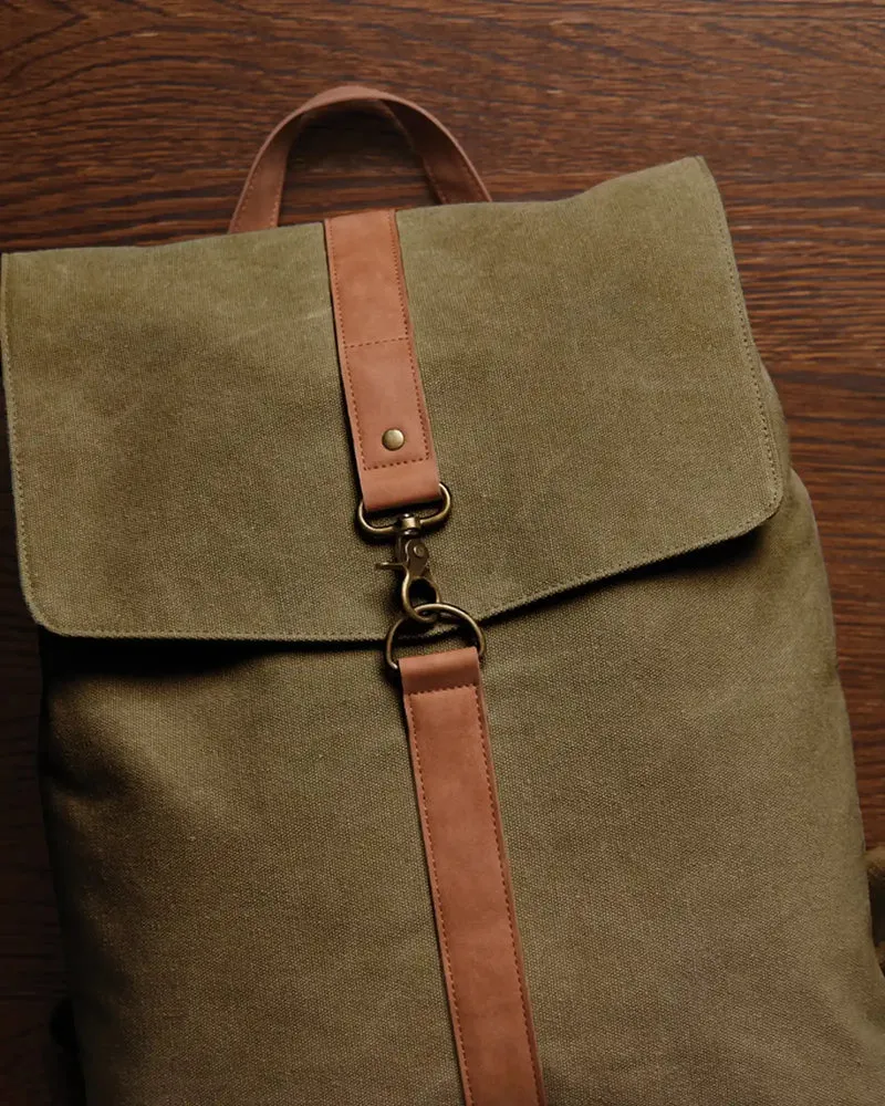 Sac à dos en toile recyclée Vinga Bosler 43 x 30.5 cm à personnaliser