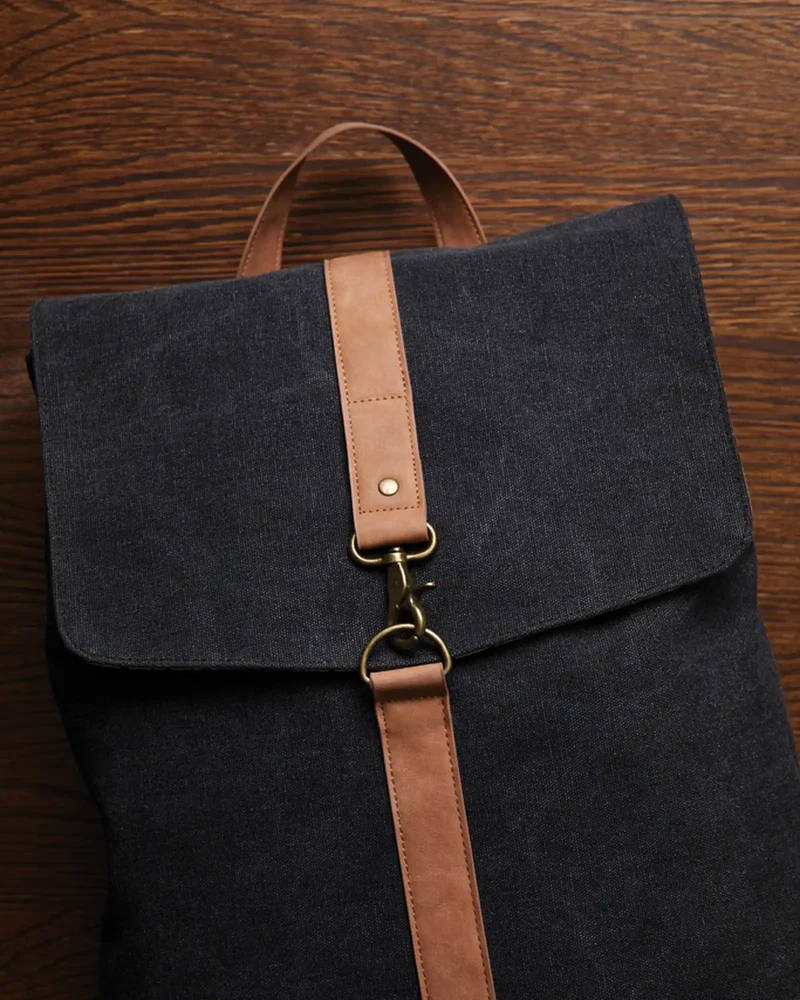 Sac à dos en toile recyclée Vinga Bosler 43 x 30.5 cm à personnaliser