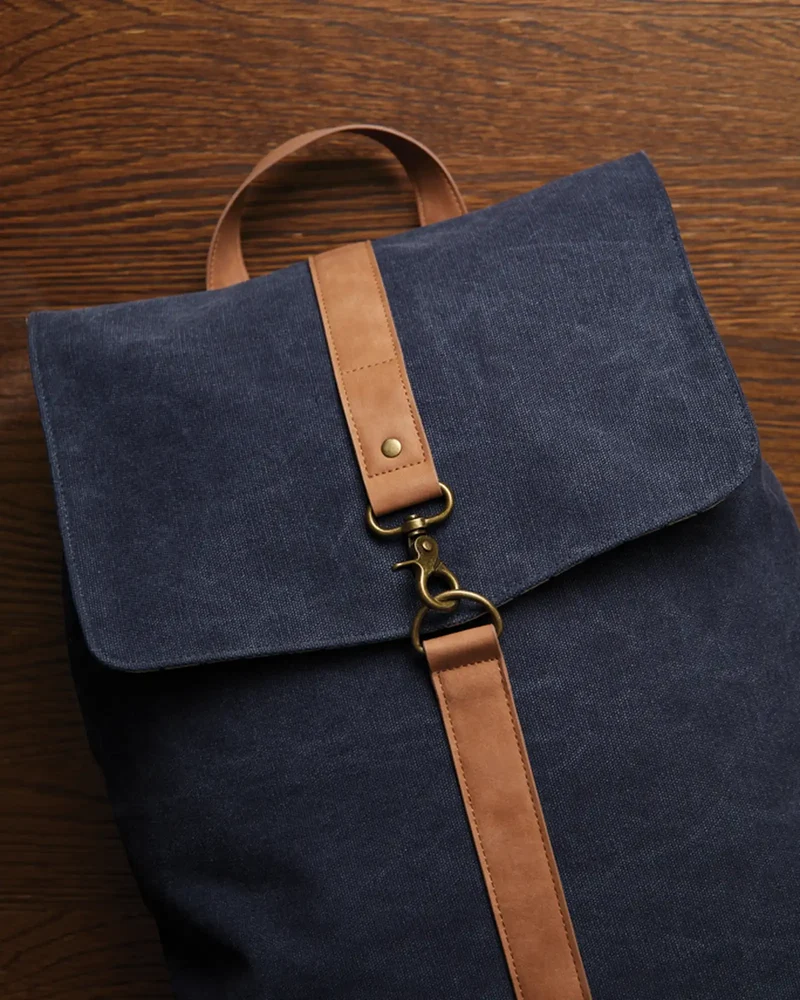 Sac à dos en toile recyclée Vinga Bosler 43 x 30.5 cm à personnaliser