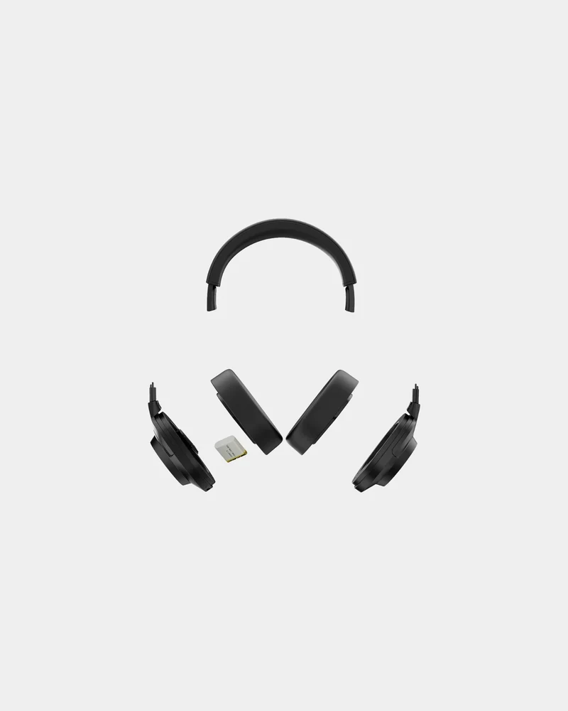 Casque ANC sans fil réparable plastique recyclé Urban Vitamin Irvine à personnaliser