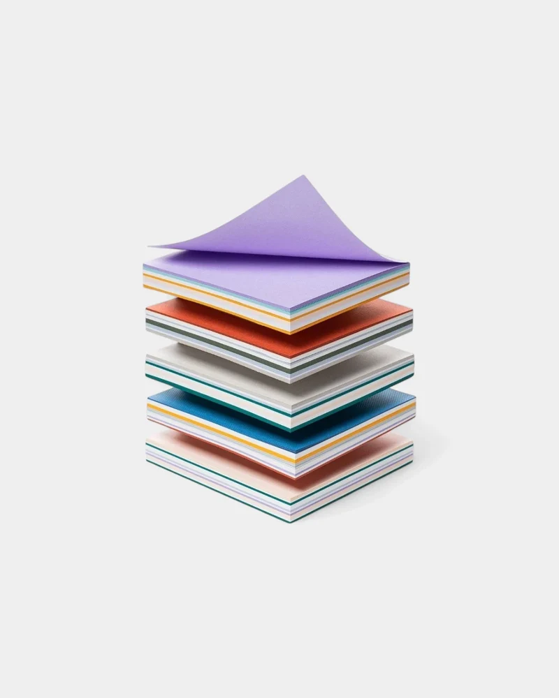 Memo pad Mishmash éco-responsable à personnaliser