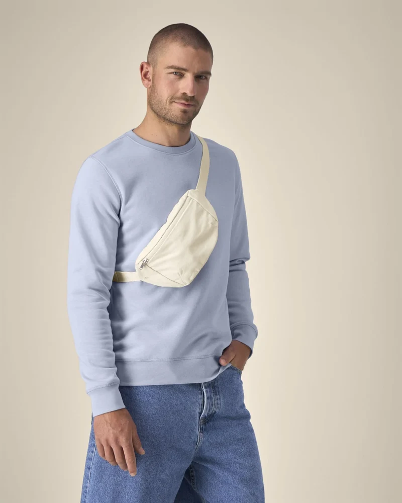 Sac banane en toile recyclée Stanley/Stella à personnaliser