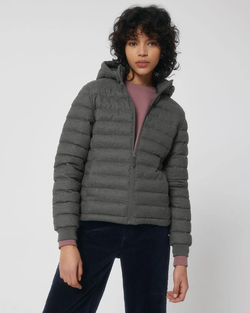 Veste matelassée polyester recyclé Stanley/Stella Voyager à personnaliser