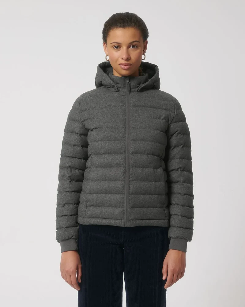 Veste matelassée polyester recyclé Stanley/Stella Voyager à personnaliser