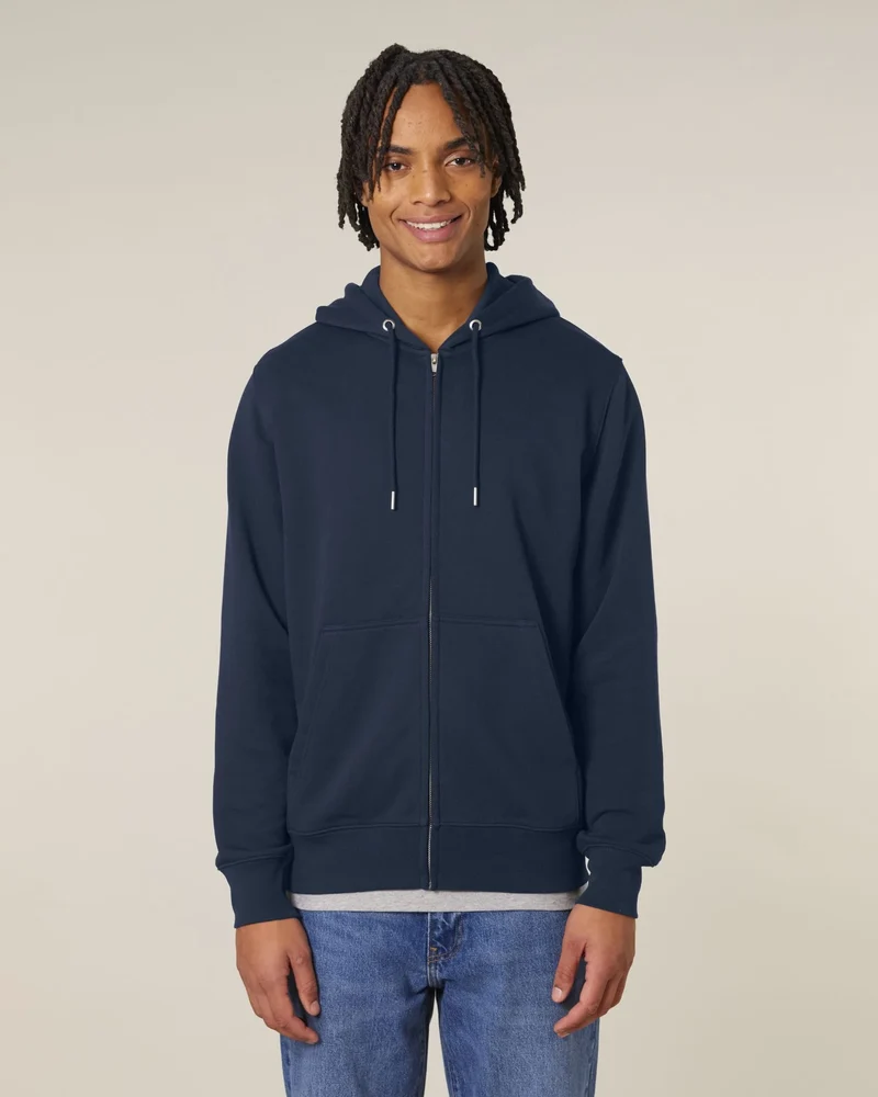 Sweat à capuche zippé coton bio Stanley/Stella 2.0 à personnaliser