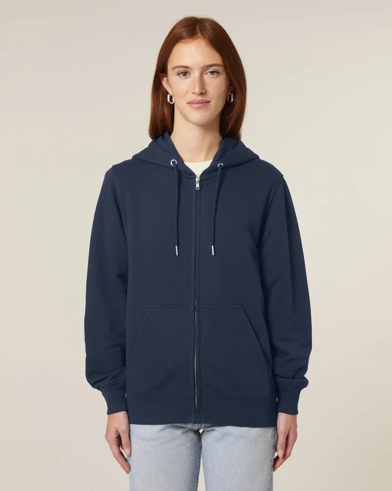 Sweat à capuche zippé coton bio Stanley/Stella 2.0 à personnaliser