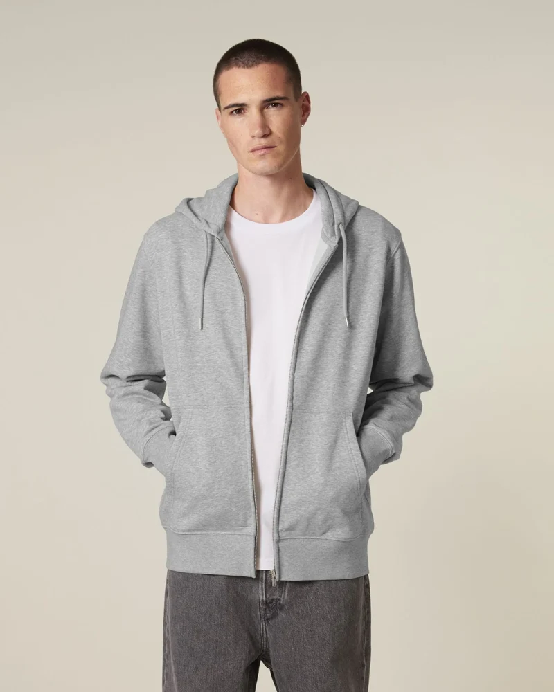 Sweat à capuche zippé coton bio Stanley/Stella 2.0 à personnaliser