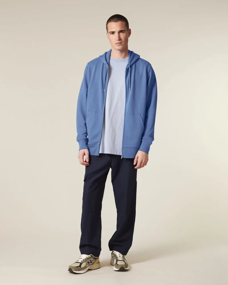 Sweat à capuche zippé coton bio Stanley/Stella 2.0 à personnaliser
