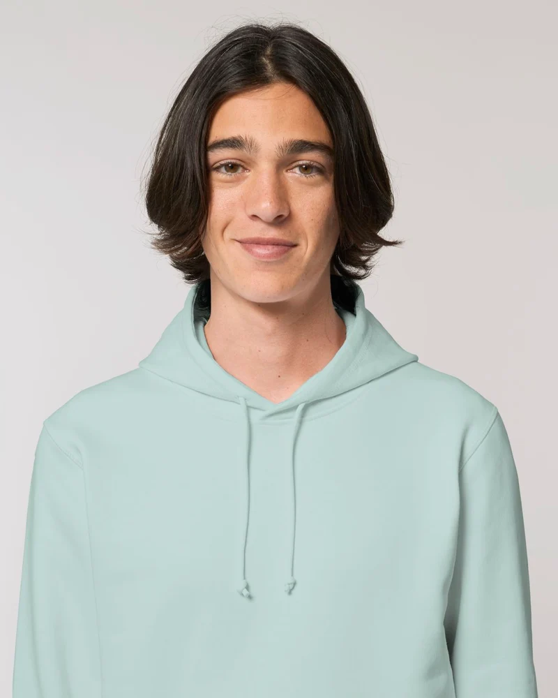Sweat à capuche unisexe en coton bio personnalisable