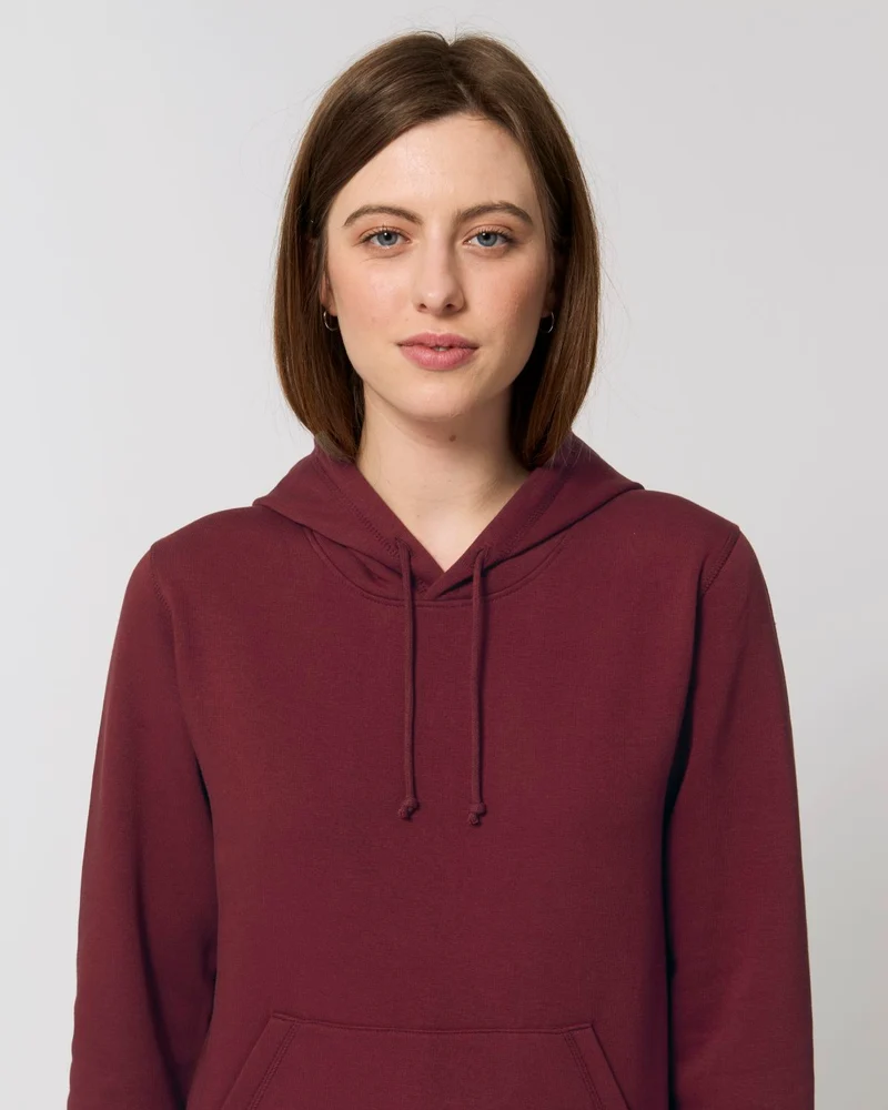 Sweat à capuche unisexe en coton bio personnalisable