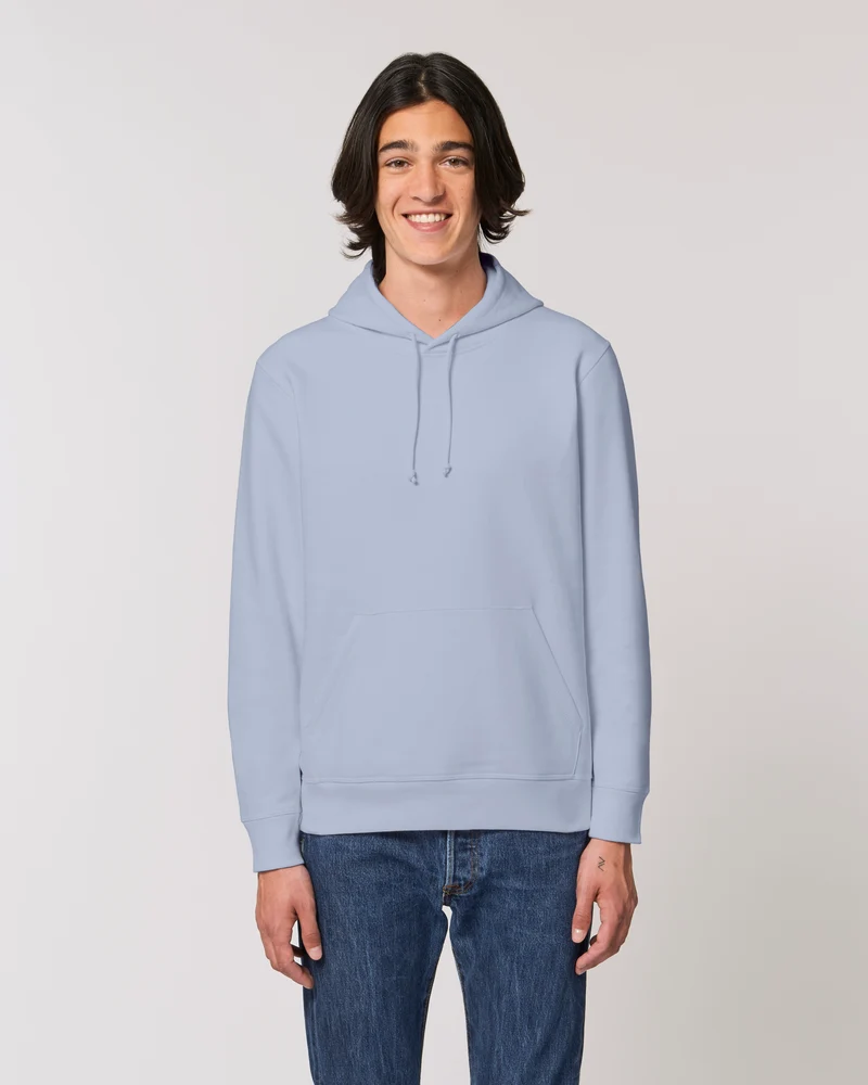 Sweat à capuche unisexe en coton bio personnalisable
