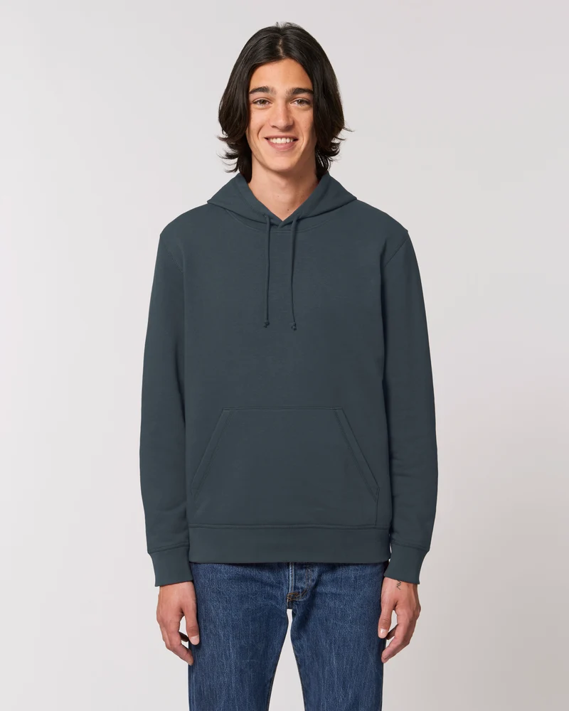 Sweat à capuche unisexe en coton bio personnalisable