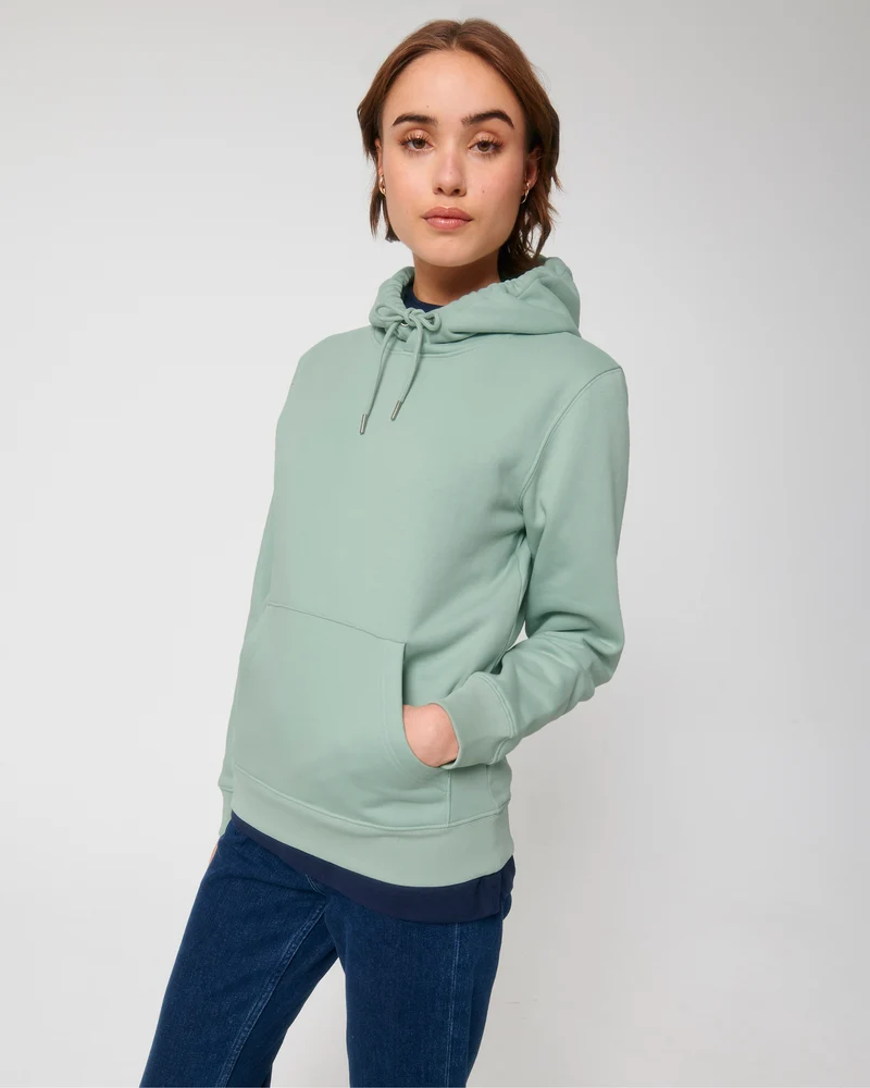 Sweat à capuche iconique à personnaliser en coton bio