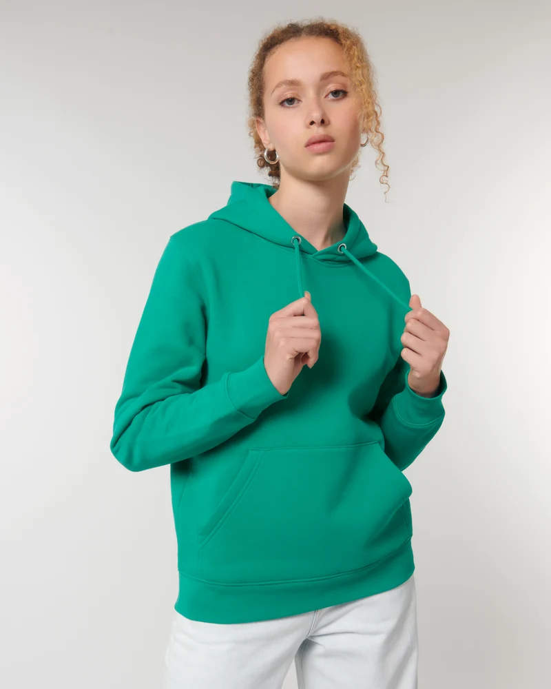 Sweat à capuche iconique à personnaliser en coton bio