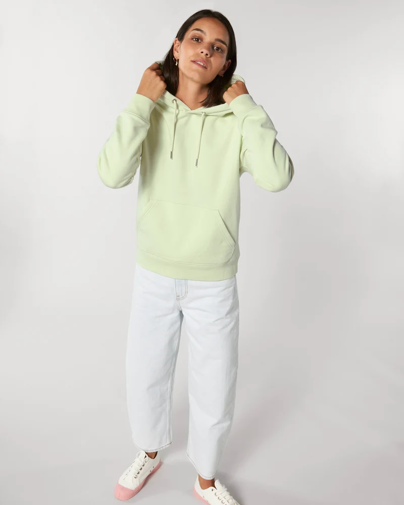 Sweat à capuche iconique à personnaliser en coton bio