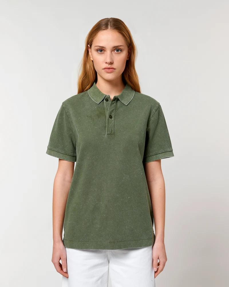 Polo vintage unisexe à personnaliser