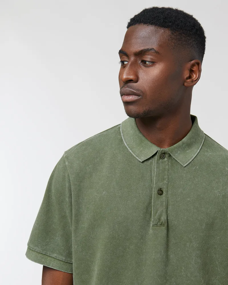 Polo vintage unisexe à personnaliser
