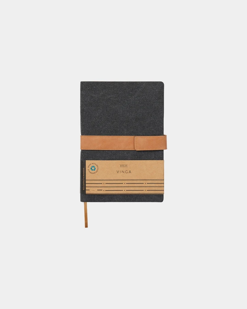 Carnet de notes recyclé Vinga RCS Bosler à personnaliser
