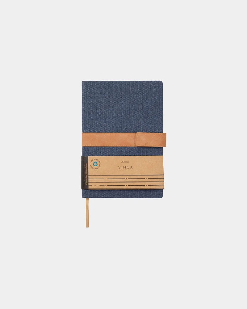 Carnet de notes recyclé Vinga RCS Bosler à personnaliser