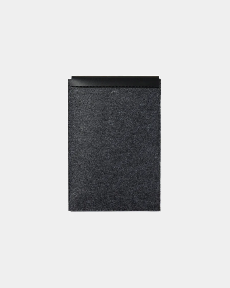 Pochette feutre recyclé Vinga Albon 15" à personnaliser