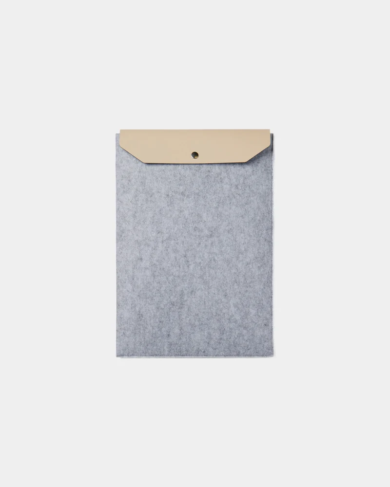 Pochette feutre recyclé Vinga Albon 15" à personnaliser