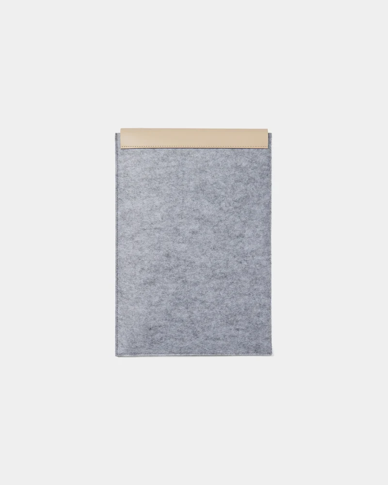 Pochette feutre recyclé Vinga Albon 15" à personnaliser