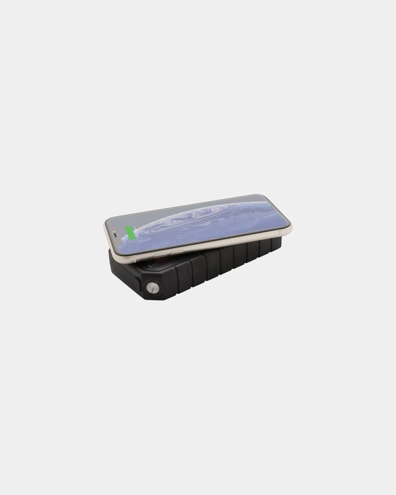 Powerbank solaire 10.000mAh et 10W en plastique recyclé à personnaliser