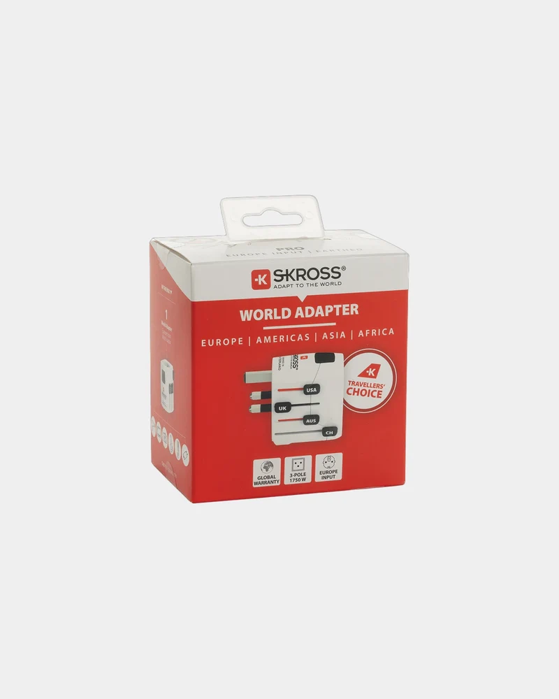 Adaptateur de voyage PC Skross Pro à personnaliser