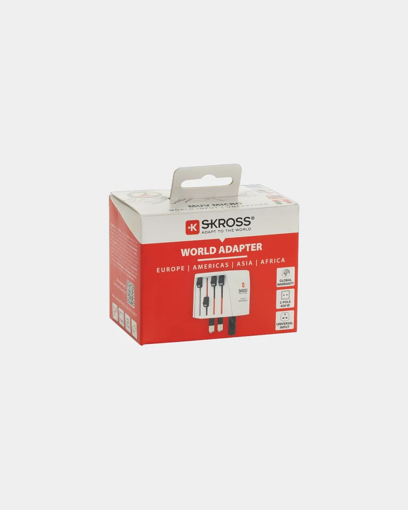 Adaptateur de voyage PC Skross MUV Micro à personnaliser