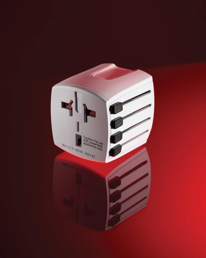 Adaptateur de voyage PC Skross MUV Micro à personnaliser