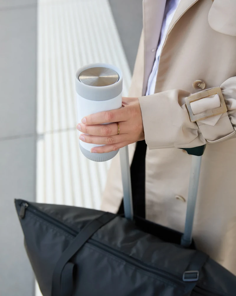Mug acier inoxydable recyclé Vinga RCS Eris 350ml à personnaliser