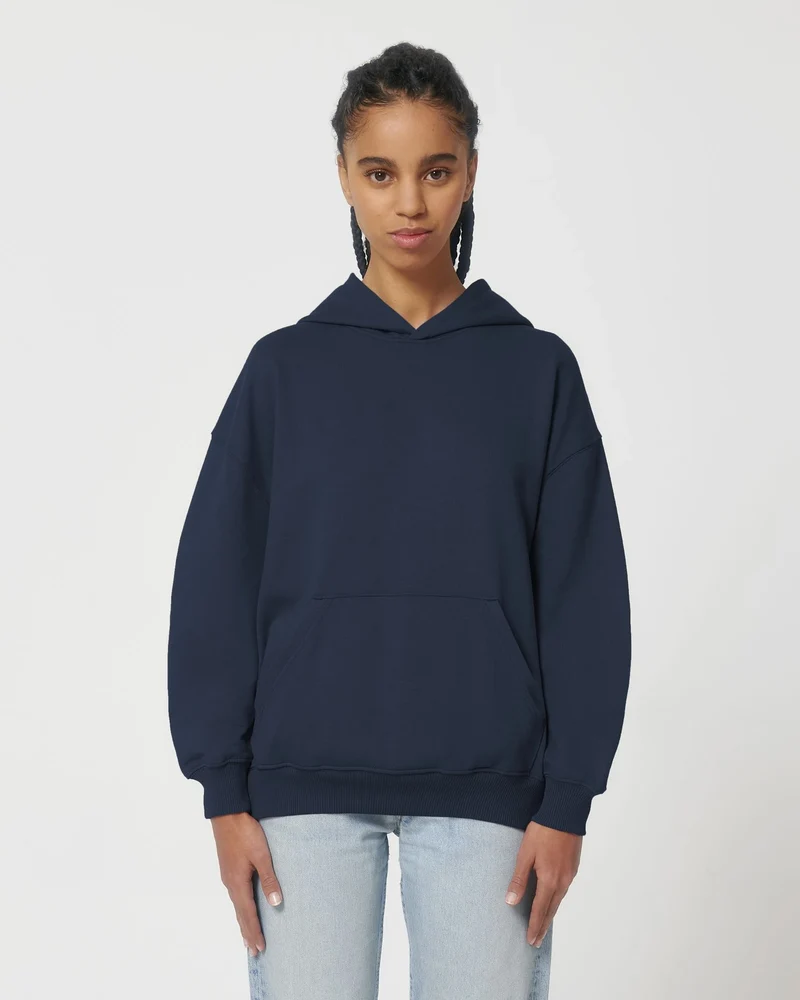 Sweat à capuche unisexe coton bio Stanley/Stella Cooper à personnaliser