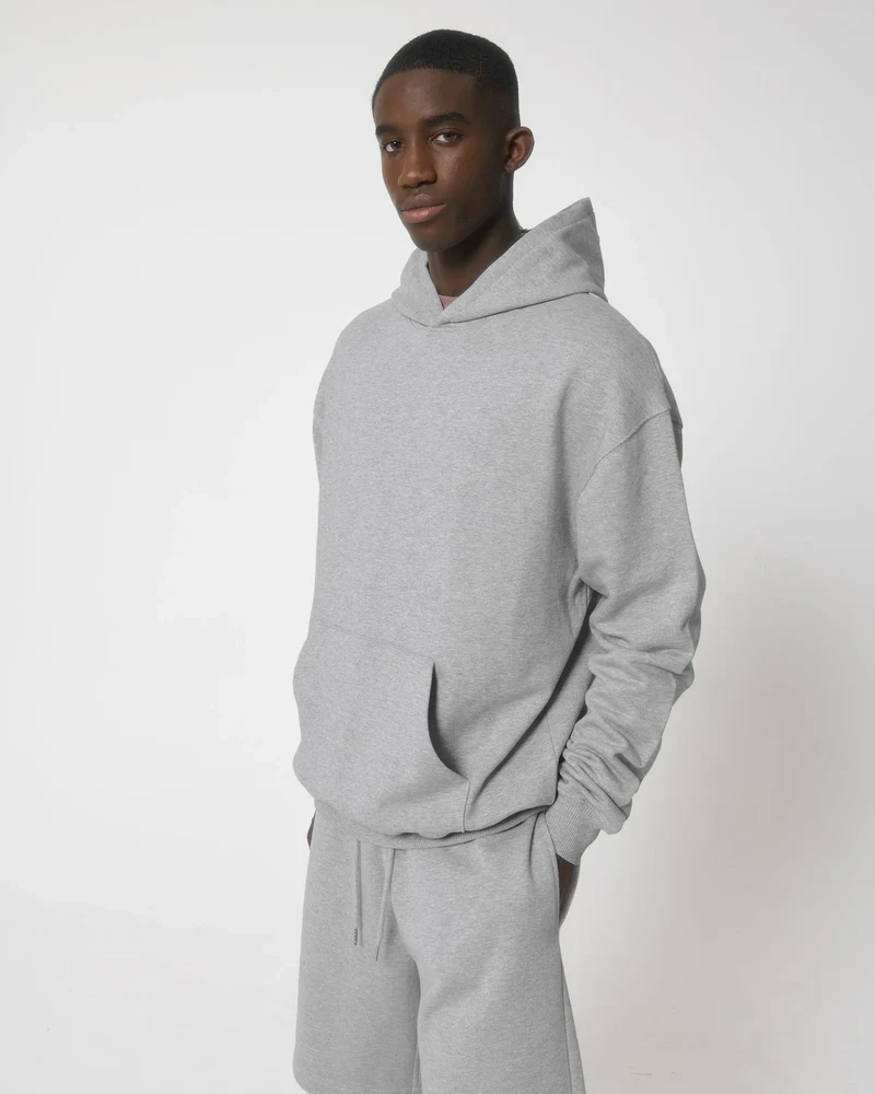 Sweat à capuche unisexe coton bio Stanley/Stella Cooper à personnaliser