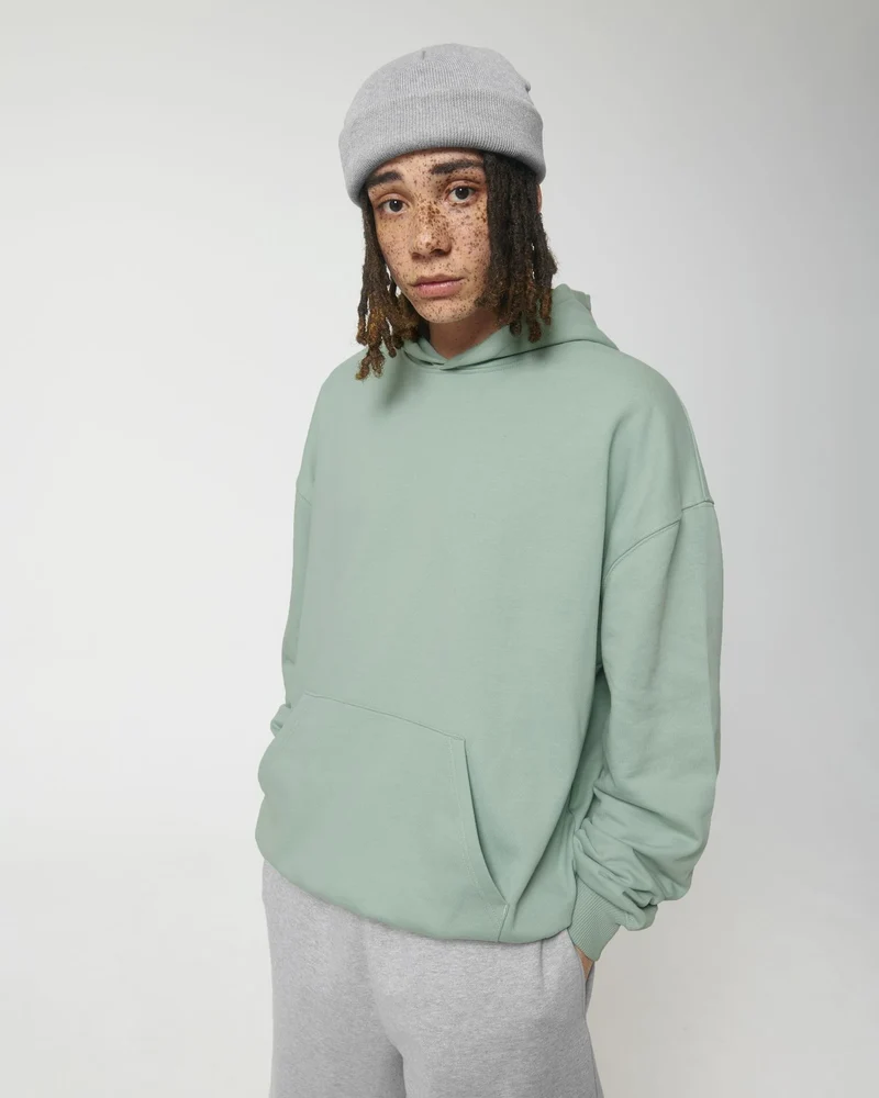 Sweat à capuche unisexe coton bio Stanley/Stella Cooper à personnaliser