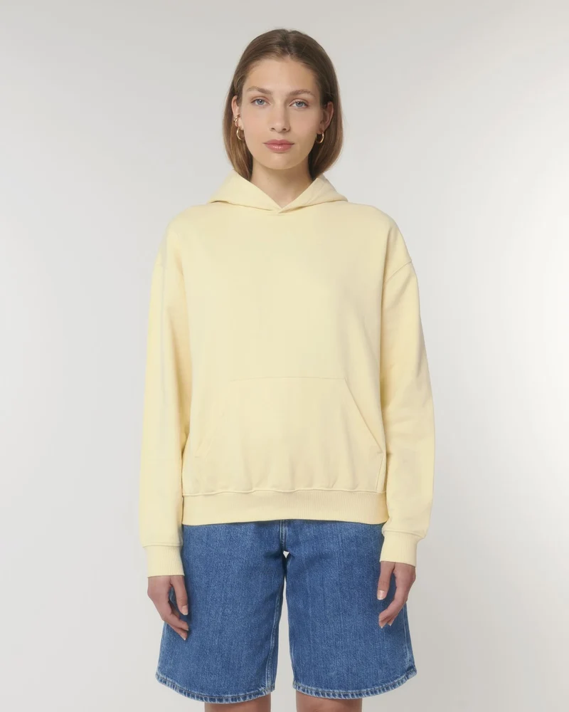 Sweat à capuche unisexe coton bio Stanley/Stella Cooper à personnaliser