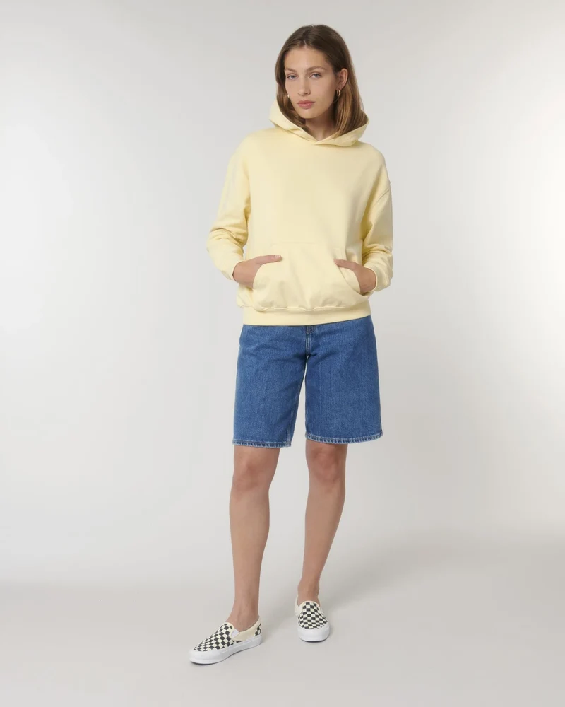 Sweat à capuche unisexe coton bio Stanley/Stella Cooper à personnaliser