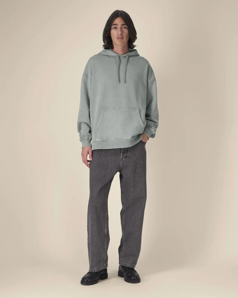 Sweat à capuche oversized coton bio Stanley/Stella Slammer à personnaliser