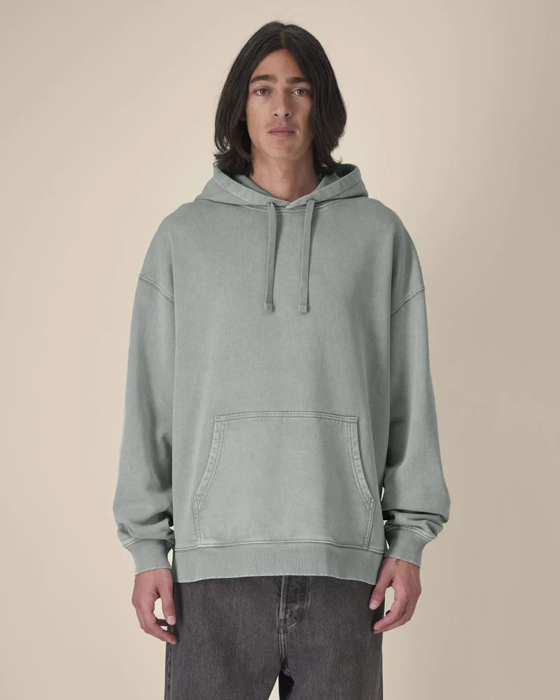 Sweat à capuche oversized coton bio Stanley/Stella Slammer à personnaliser