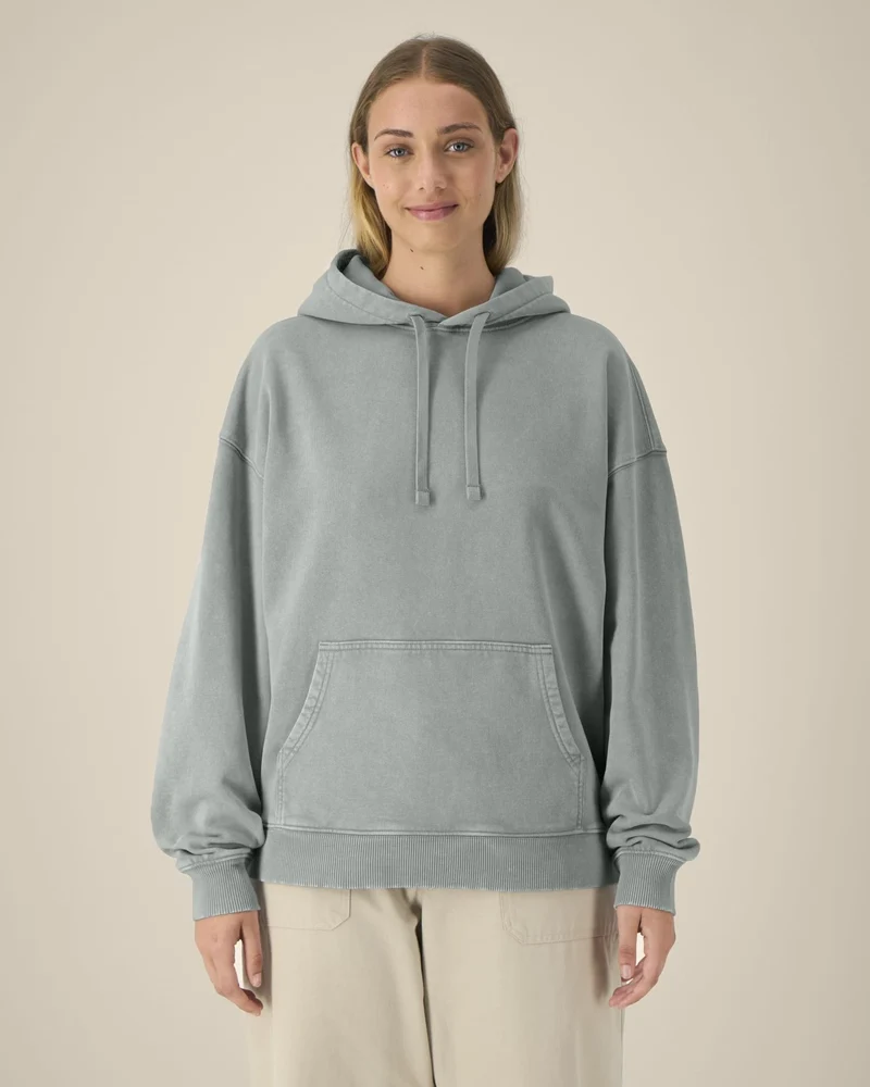 Sweat à capuche oversized coton bio Stanley/Stella Slammer à personnaliser