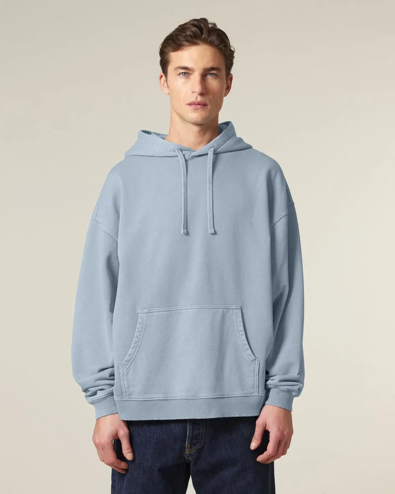 Sweat à capuche oversized coton bio Stanley/Stella Slammer à personnaliser