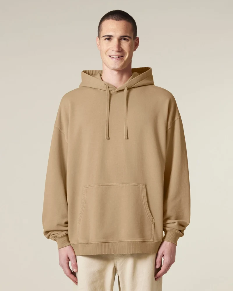 Sweat à capuche oversized coton bio Stanley/Stella Slammer à personnaliser