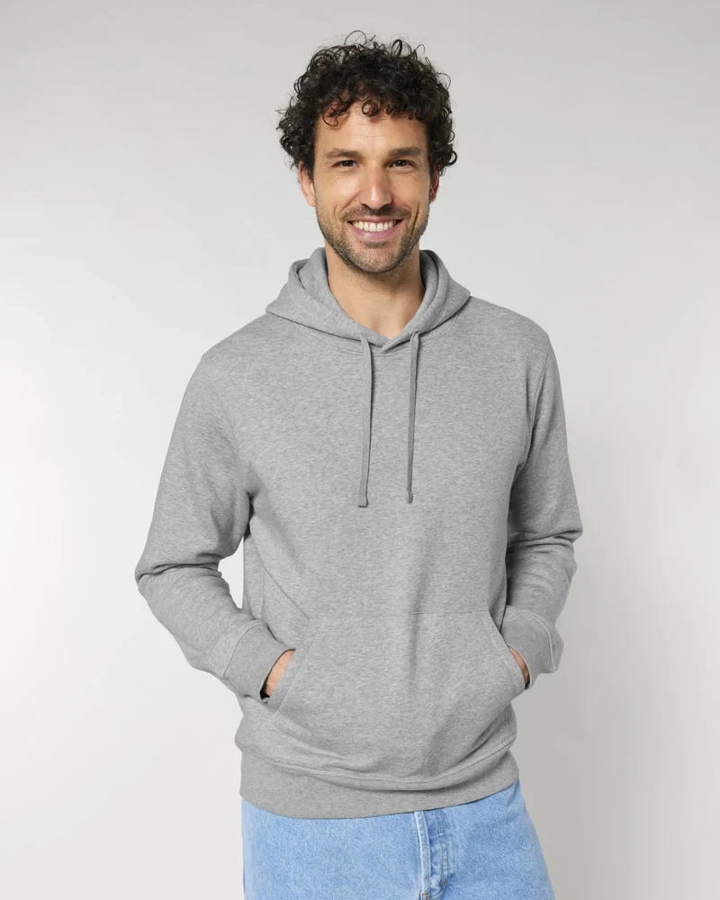 Sweat à capuche unisexe coton bio Stanley/Stella Drummer 2.0 à personnaliser