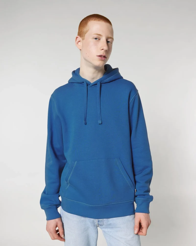 Sweat à capuche unisexe coton bio Stanley/Stella Drummer 2.0 à personnaliser
