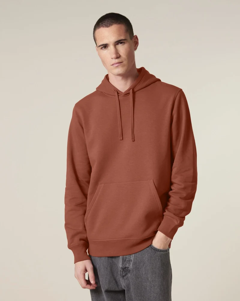 Sweat à capuche unisexe coton bio Stanley/Stella Drummer 2.0 à personnaliser