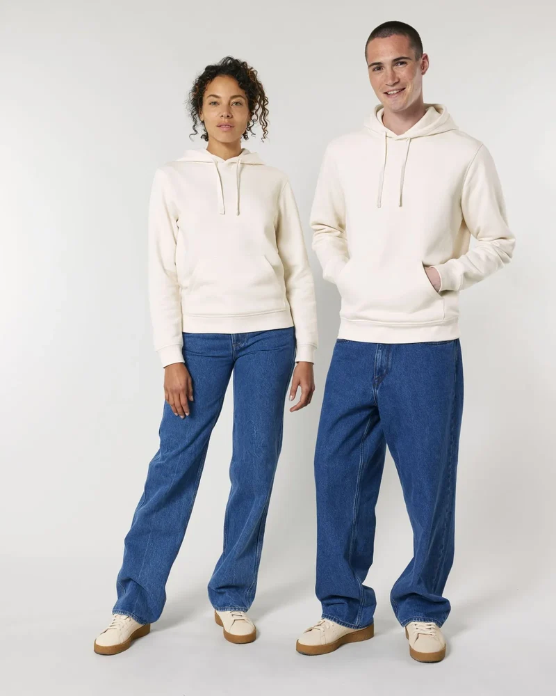Sweat à capuche unisexe coton bio Stanley/Stella Drummer 2.0 à personnaliser